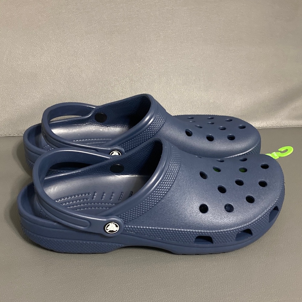 CROCS Navy Blue men’s - Picture 2 of 6